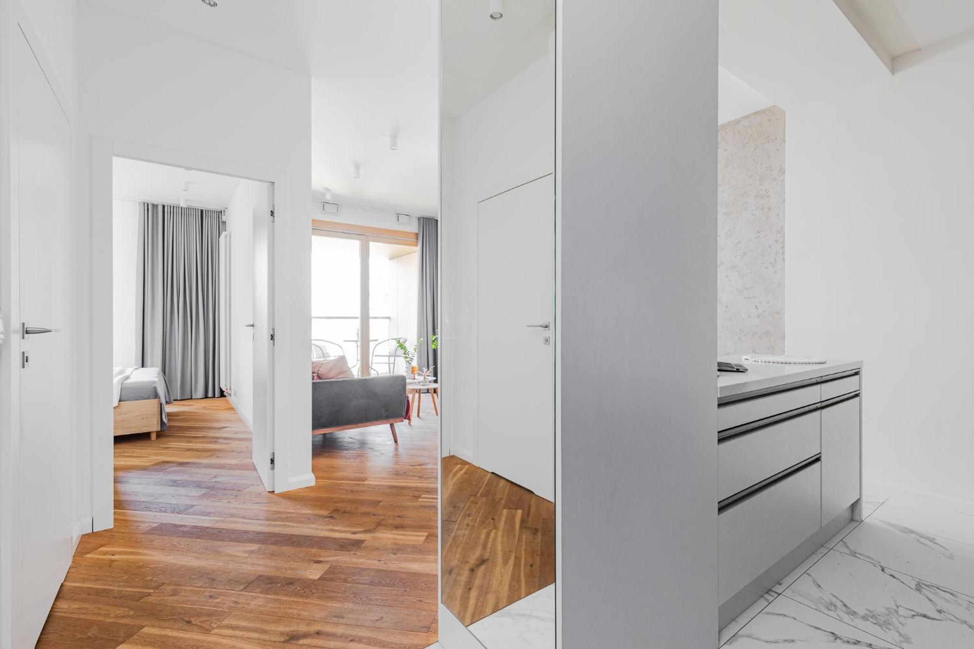Superapart Kolejowa 49A Varšava Exteriér fotografie